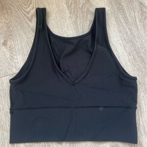 Lululemon Black Power Pivot Top